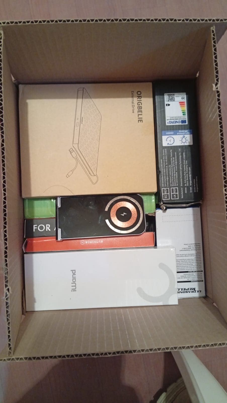 Artículo de referencia 1 — ejemplo de producto en caja sorpresa de devoluciones de Amazon en Bolivia